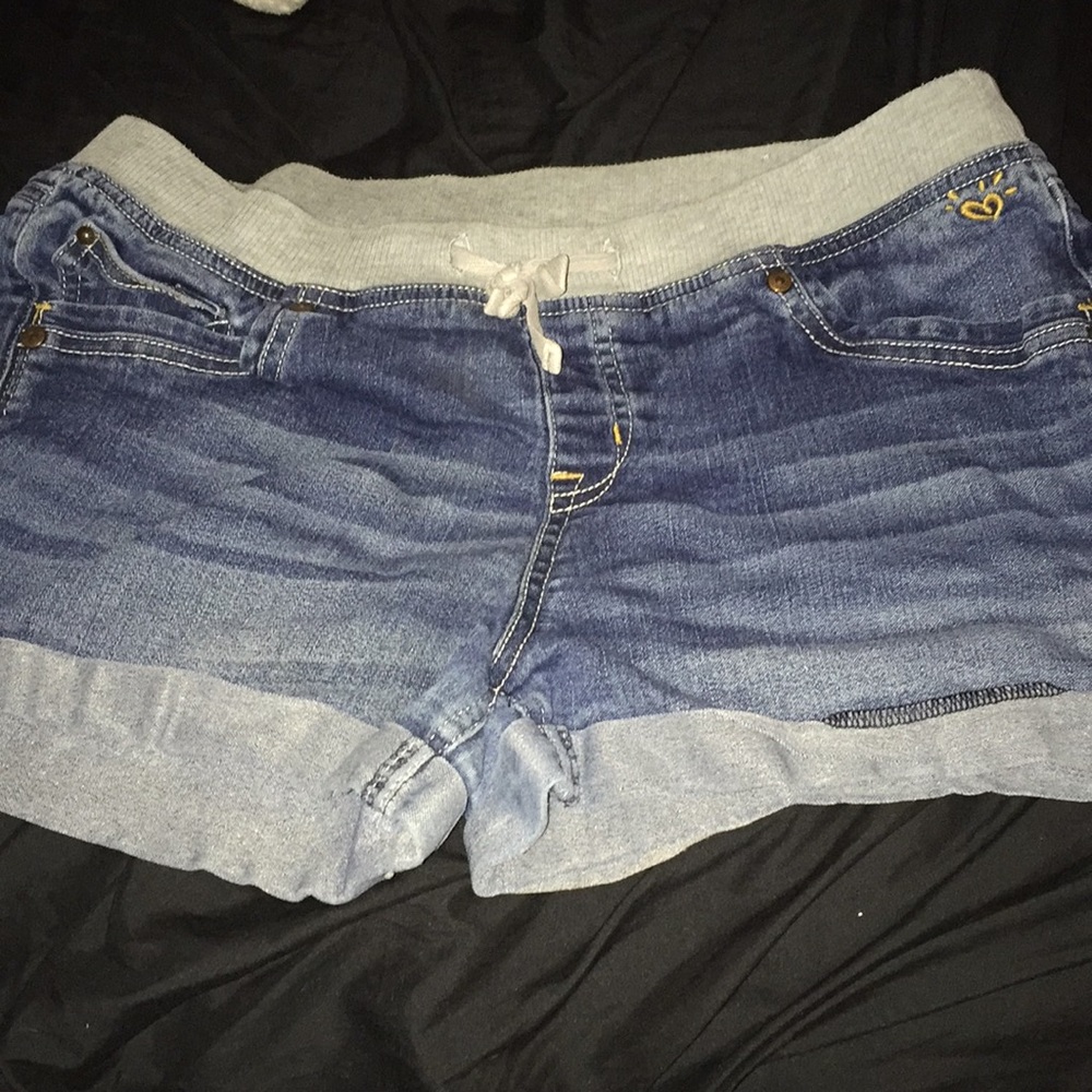 Blue jeans shorts